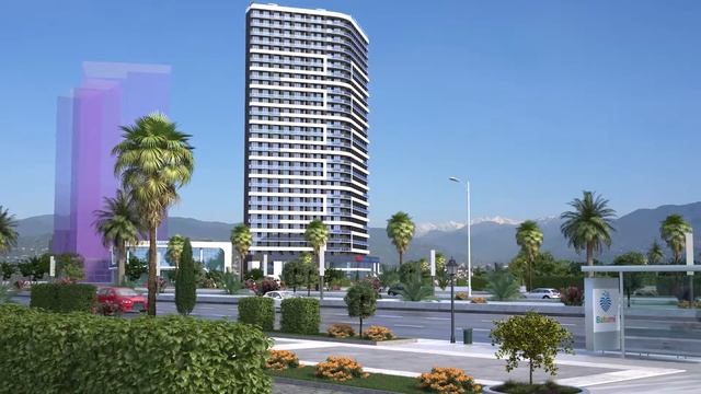 Багратиони Резиденс Батуми - Продажа квартир у моря (2022) смотреть онлайн