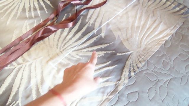 #DIY/ ПРОСТАЯ ШТОРА на КУХОННОЕ ОКНО/ 