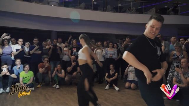 Бачата фестиваль Shine Виктор и Валерия смотреть онлайн