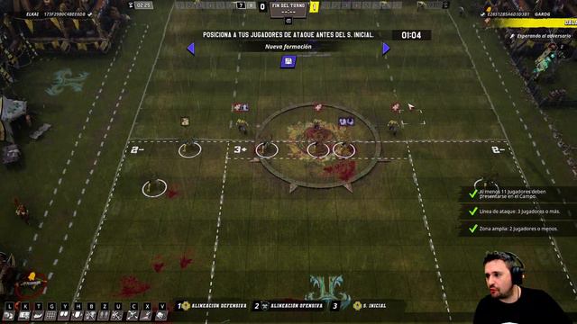 ¡el Azar es un amante infiel! ELFOS SILVANOS vs NO MUERTOS // Lanzas de Orión#03. Ladder BLOODBOWL смотреть онлайн