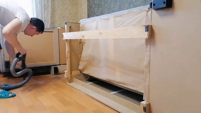 Ремонт продавленного дивана. смотреть онлайн