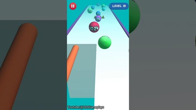 Merge 2048 Run Ball Game Levels (11-18) Android Gameplay смотреть онлайн