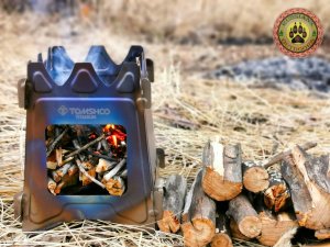 Титановая печь - щепочница TOMSHOO
#титановаяпечь #щепочница #походнаяпечь #tomshoo