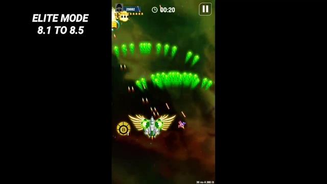 Space shooter galaxy attack Gameplay | Elite Mode 8.1 To 8.5 Level | 2020 смотреть онлайн