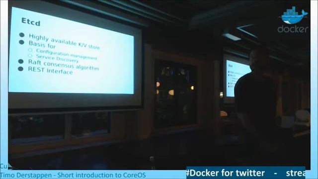 Docker Summer Meetup - Short introduction to CoreOS - Part 1 смотреть онлайн