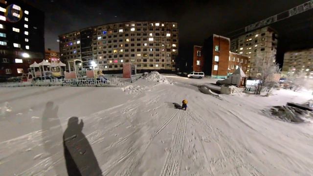 На улице -37 / Отмерзает палец / Безбашенный пес / Норильск / Блог / смотреть онлайн