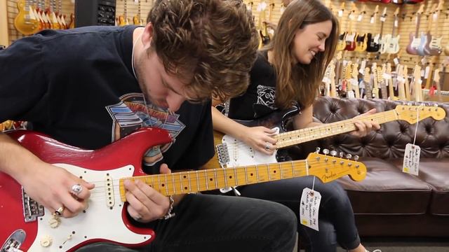 Angela Petrilli & Michael Lemmo | Fender Masterbuilt 1954 Stratocaster at Norman's Rare Guitars смотреть онлайн