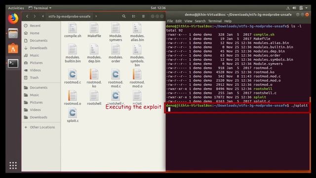 Privilege Escalation Attack Demo ( CVE-2017-0358 ) | Linux смотреть онлайн