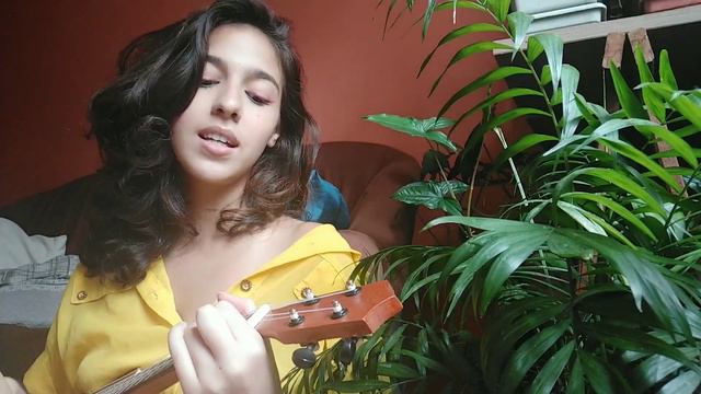 La vie en rose (french version) - Edith Piaf - ukulele cover смотреть онлайн