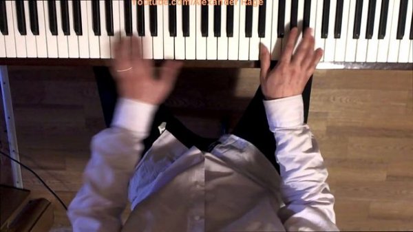 Полет на дельтаплане на пианино - В.Леонтьев (инструментал кавер)