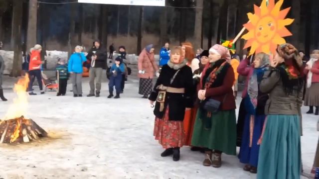 Заклички весны. Проводы зимы в Перми, 2015 год смотреть онлайн