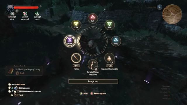 The Witcher 3: How to kill a Bruxa like a real witcher смотреть онлайн