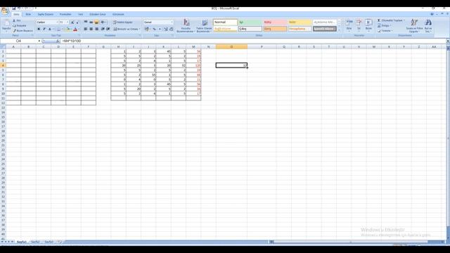 EXCEL 100(%)' DE HESAPLAMA 1 смотреть онлайн