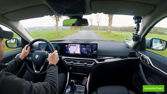 Essai autoroute BMW i4 eDrive 35 : Lourde offensive contre la Tesla Model 3 смотреть онлайн