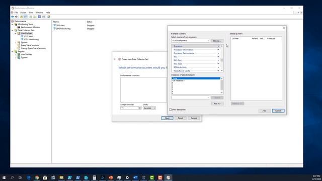 Работа с Performance Monitor. смотреть онлайн