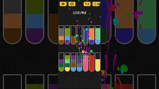 Water Sort Puzzle - level 159 смотреть онлайн