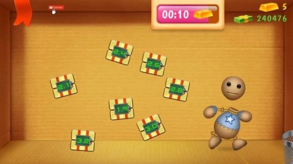 The buddy Baby Born vs Holy Grenade | Kick The Buddy Game anti stress