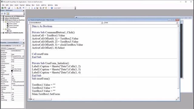 Add a Clock to a UserForm using Excel VBA смотреть онлайн