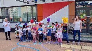 Праздник на улице "День защиты детей"  2022г. Школа 2120 Д6 г. Москва