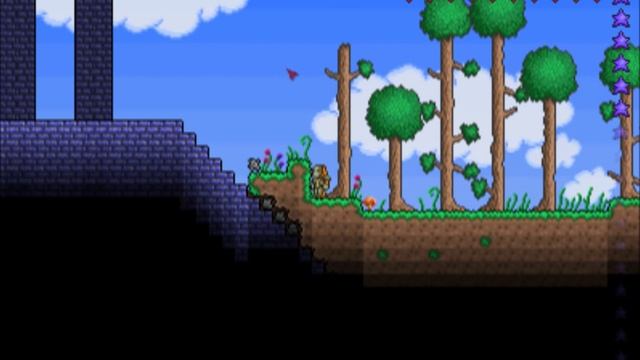Terraria Greatsword and the best armor (Molten Armor) смотреть онлайн