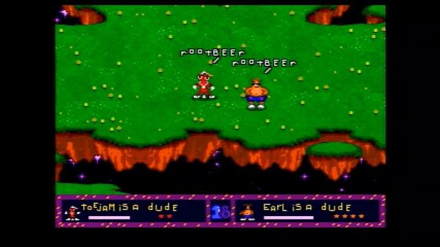 Toejam & Earl (2 player) - Part 6 - Level 0, Titters and Danny Devito смотреть онлайн