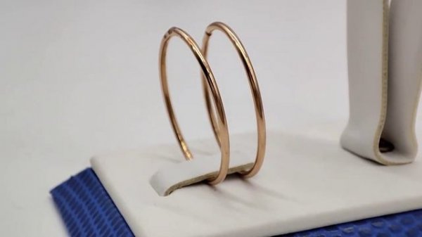 серьги конго (кольца)