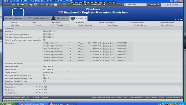 Football Manager 2012 Real Time Editor FMRTE + Download Link