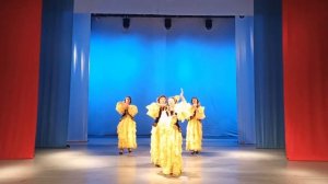 Киргизский танец «Хан бийке» в исполнении танцевального коллектива «Забава»