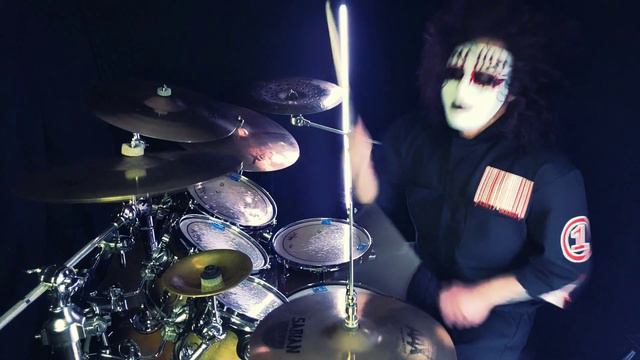 Slipknot - Eyeless - Drum Cover (full Joey Jordison costume) смотреть онлайн