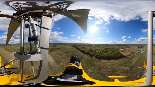 360' 4k. 28-й Полёт, самостоятельный. 6-13 Боковой ветер. смотреть онлайн