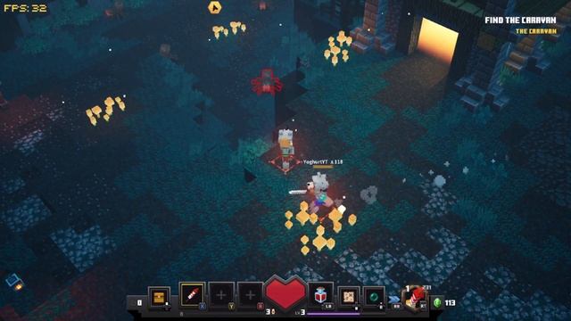 Minecraft Dungeons Beta | Creeper Woods & Creepy Crypt w/ Yoglington смотреть онлайн