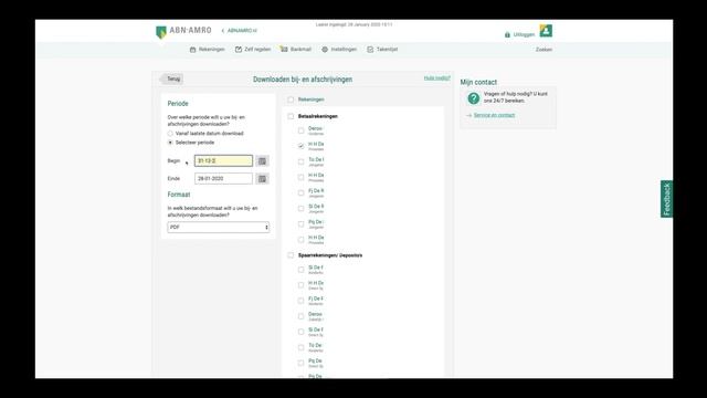 Download ABN AMRO MT940 bestand смотреть онлайн