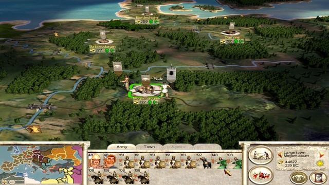 Rome Total War (Spain Campaign) - part XXI - United against Rome смотреть онлайн