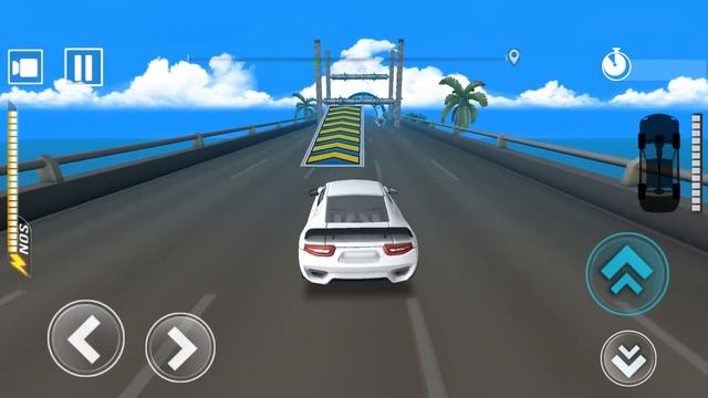 DEADLY RACE #7 Speed Sport Car Bumps Challenge 3d Gameplay Android IOS смотреть онлайн