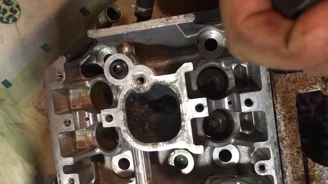 Как засухарить клапан без рассухаривателя смотреть онлайн