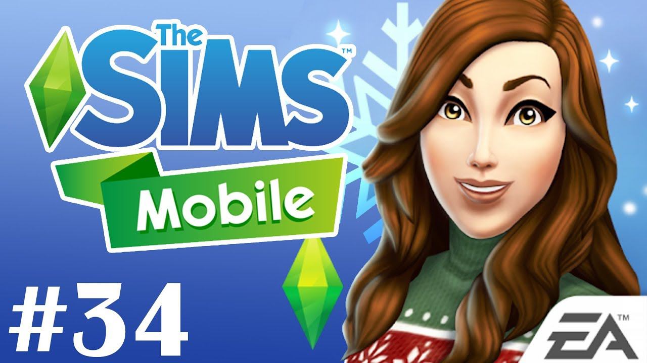 НОВОГОДНЕЕ ОБНОВЛЕНИЕ - The Sims Mobile - #34 смотреть онлайн