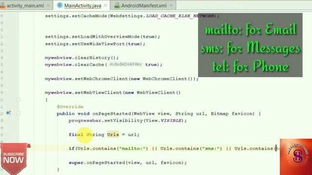how to handle clicking actions in WebView | Hindi смотреть онлайн