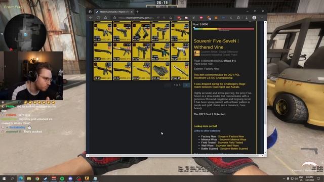 ohnepixel shocked after checking viewer's inventory смотреть онлайн