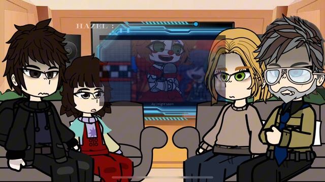 Fnaf Movie Characters React To Abby As Elizabeth Afton! || Au || Fivenightsatfreddys || ORIGINAL! |