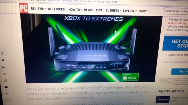 The Linksys WRT32XB XBOX GAMING ROUTER - Prioritize Xbox Live Traffic - Detailed Information смотреть онлайн