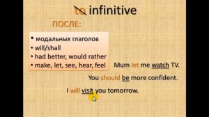 Инфинитив в английском языке