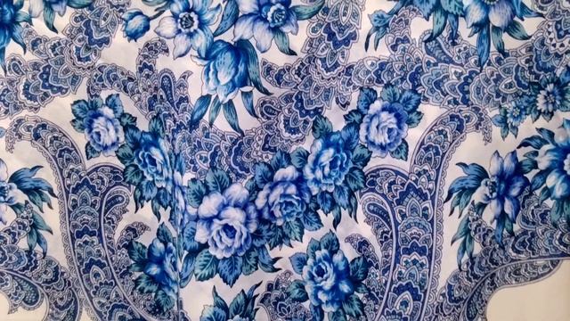 Бирюза в шерсти ❄️?❄️Павловопосадские платки в Минске . Алёна смотреть онлайн