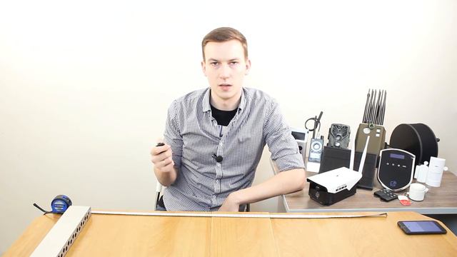 Демонстрация работы подавителя диктофонов UltraSonic-Spyline-24-Light смотреть онлайн