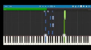 No Leaf Clover - Metallica - Synthesia Piano Tutorial
