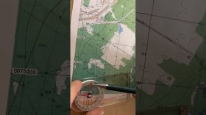 02. Определение азимута (направления) от точки к точке по карте с помощью компаса