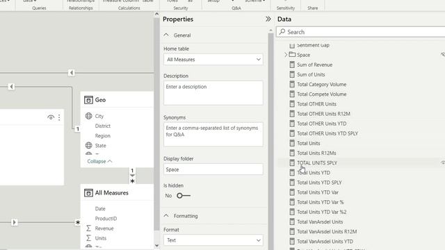 How to Create MEASURE FOLDERS in Power BI Desktop смотреть онлайн