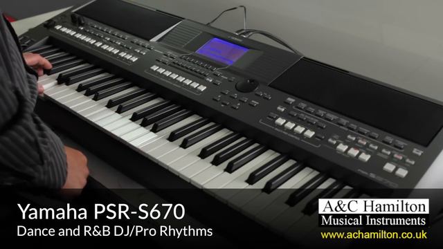 Yamaha PSR-S670 Keyboard - A&C Hamilton смотреть онлайн
