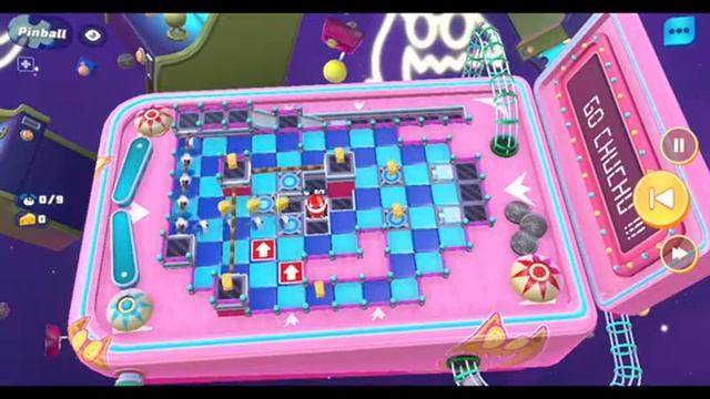 ChuChu Rocket! Retro Constellation. Pinball. 3 Stars Walkthrough. [Apple Arcade] смотреть онлайн