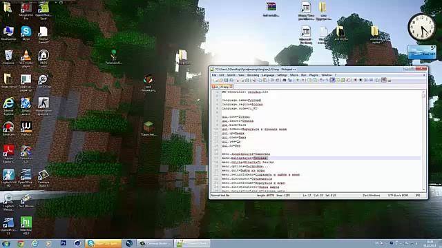 Как сделать свой русификатор на minecraft 1.5.2/1.6.4 туториал смотреть онлайн