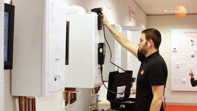 Testo 320 - 2. Измерение дымовых газов